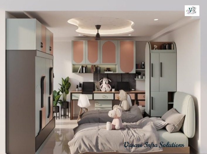 Interior design execution residential apartment